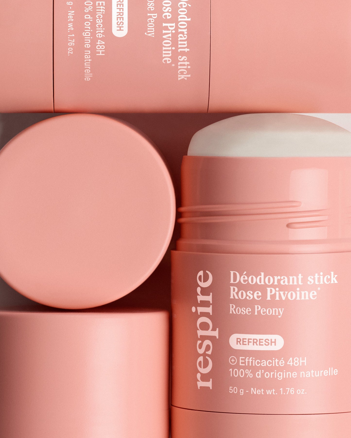 Kit Découverte Déodorant stick Rose Pivoine