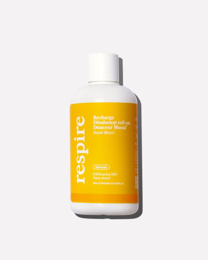 Recharge Déodorant roll-on Douceur Monoï